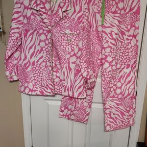 Victoria's Secret Pink Animal Print Pajamas